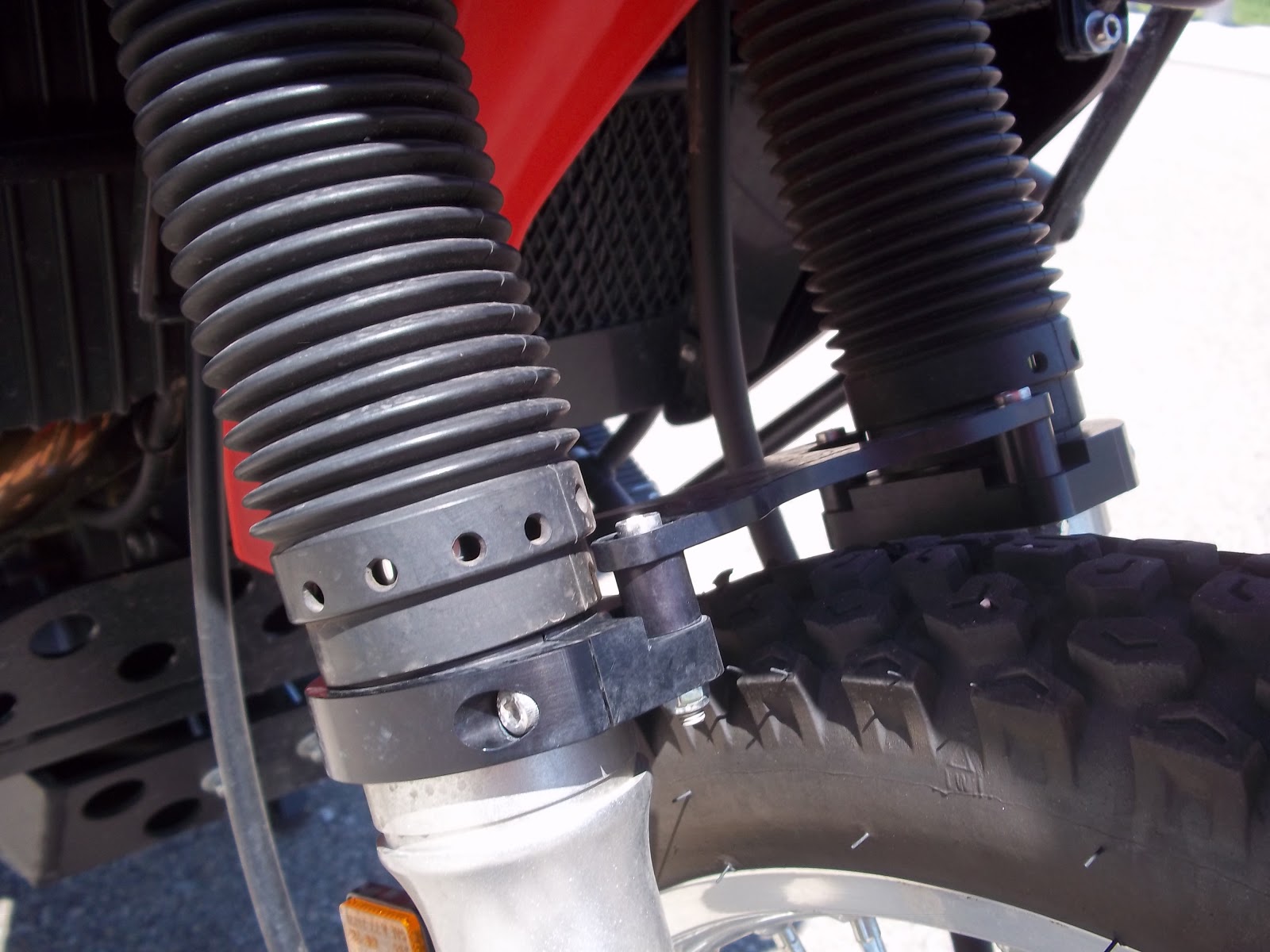 Adventure KLR650 Project Suspension Upgrade